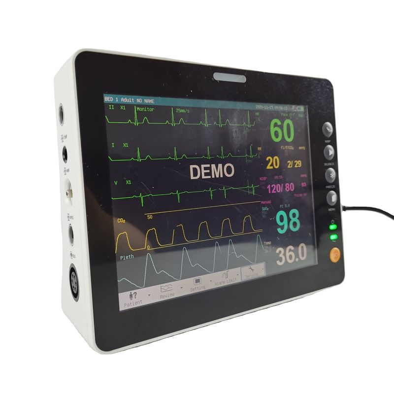 8 inch duurzame EHBO monitor ETCO2 DIBP EHBO monitor hart