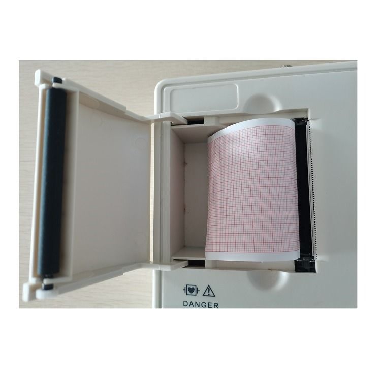 Hoogwaardige Geavanceerde 3 Medische ECG-machine 12-kanaals Mobiele Metalen ECG-machine Draagbare ECG-machine