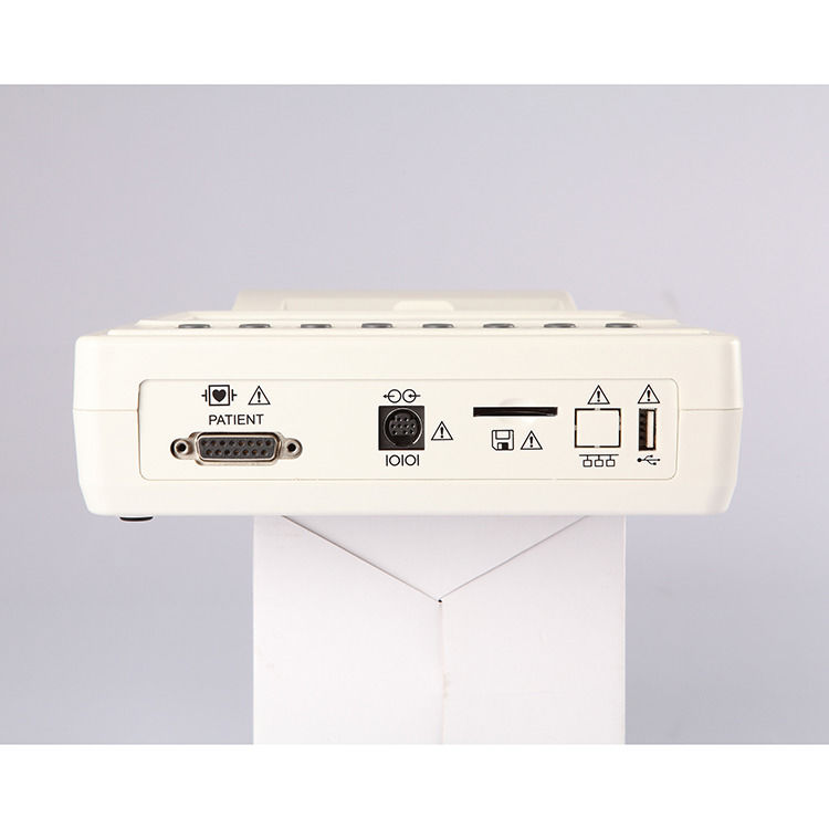 Metalen ECG-machine Digitale 3-kanaals 12-kanaals ECG-machine elektrocardiograaf ECG-machine