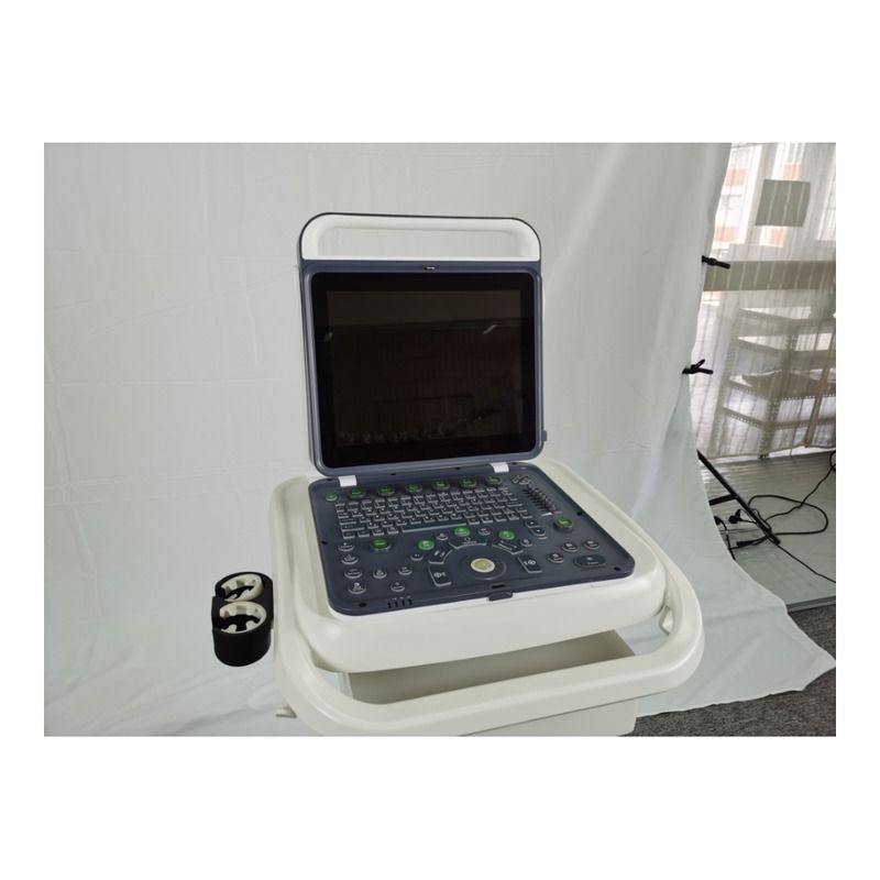 Ziekenhuis Buiten 2020 Nieuwe Draagbare Digitale 15 Inch Kleuren Doppler Echografie Machine