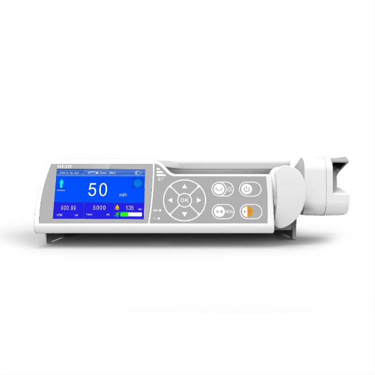Metalen Spuitpomp IC Intensive Care Unit CCU Coronary Care Unit Injectiespuitpomp Voor 5/6/10/20/30/50/60ml