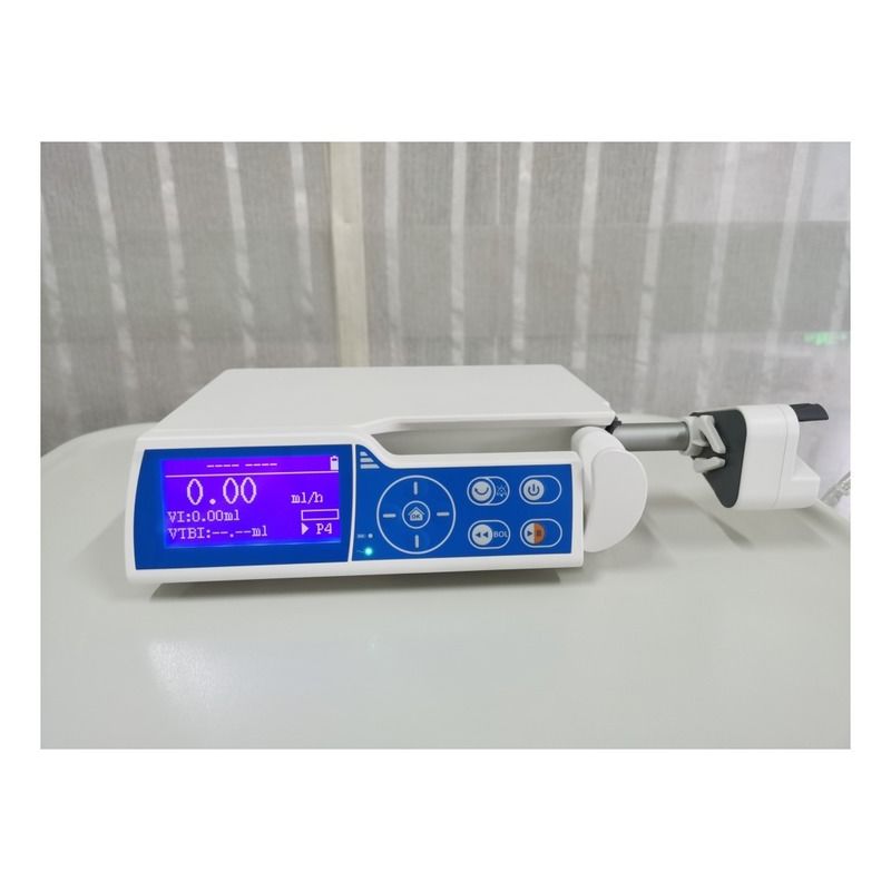 Draagbare Elektrische Metalen Spuitpomp Chirurgische Apparatuur Spuitpomp sn50 Injectiesysteem CE Spuitpomp Veterinair