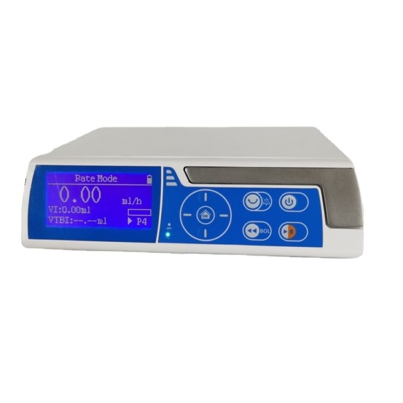 Goedkope infusie pomp Draagbare elektrische ziekenhuis ICU infusie pomp nood metalen infusie pomp elektrische automatische set