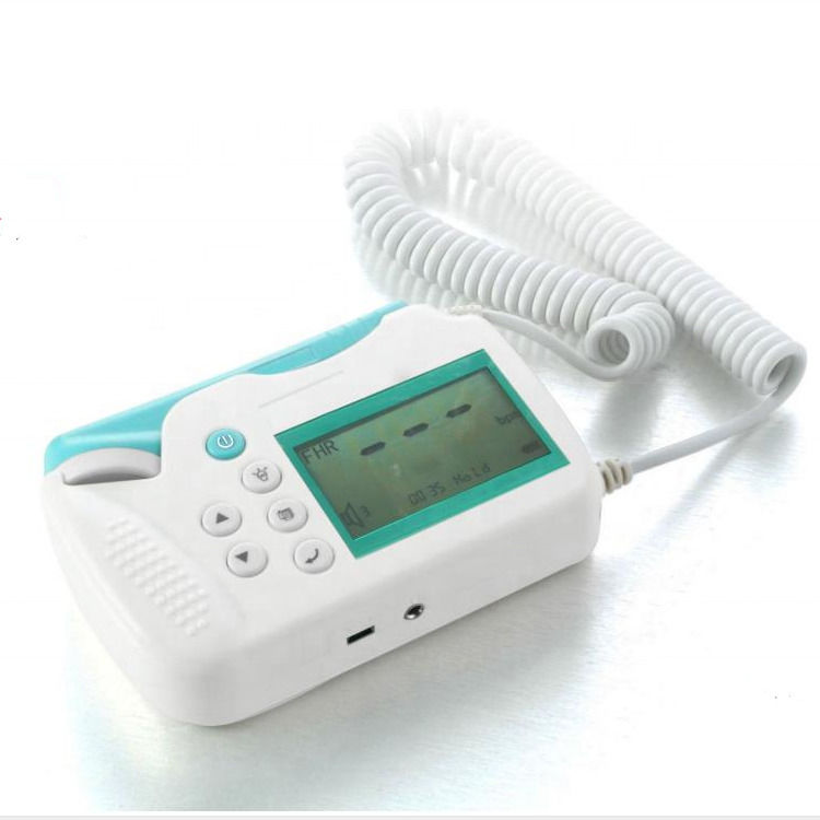 Cardiologie Foetale Doppler Ultrasound Draagbare Handheld Ultrasound Baby Hartmonitor Zak Prenataal Monitoring Foetale Monitor