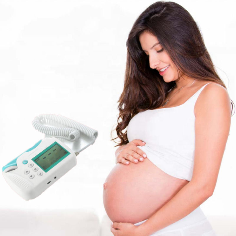 Cardiologie Foetale Doppler Ultrasound Draagbare Handheld Ultrasound Baby Hartmonitor Zak Prenataal Monitoring Foetale Monitor