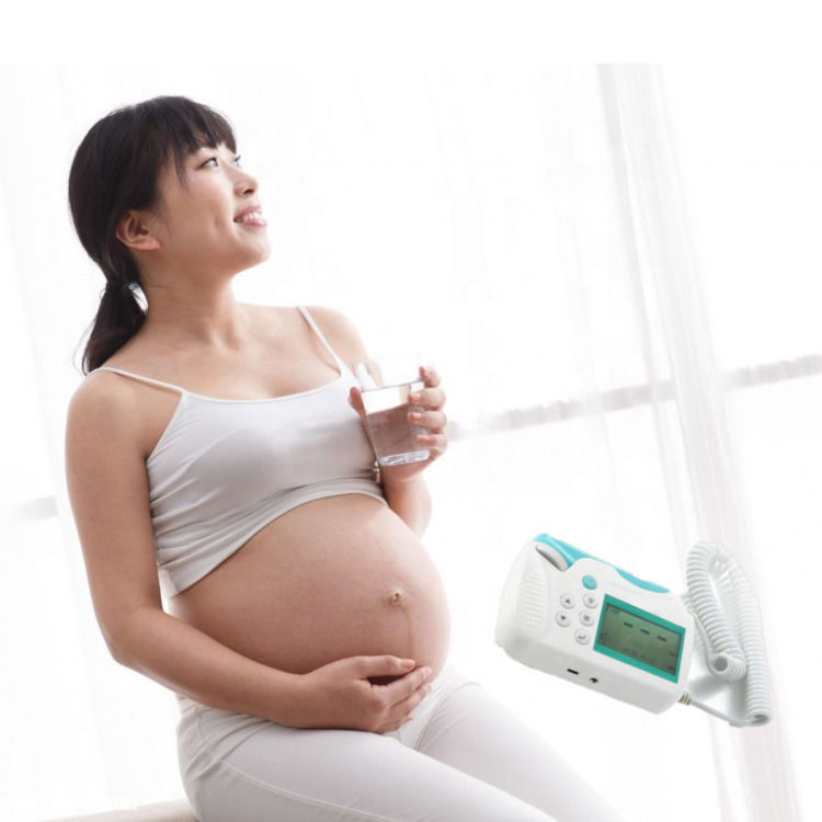 Cardiologie Foetale Doppler Ultrasound Draagbare Handheld Ultrasound Baby Hartmonitor Zak Prenataal Monitoring Foetale Monitor