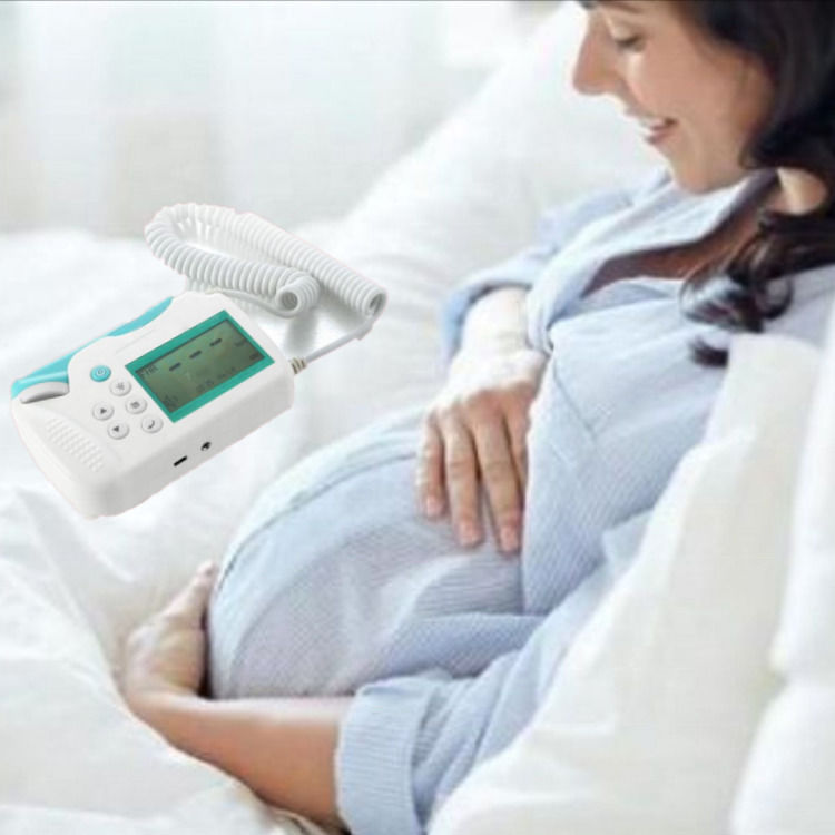 Cardiologie Foetale Doppler Ultrasound Draagbare Handheld Ultrasound Baby Hartmonitor Zak Prenataal Monitoring Foetale Monitor