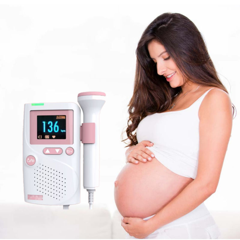 Waterdicht Medisch Ultrasone Hoogwaardig Geluid Cardiologie CE Ultrasone Baby Baby Draagbare Hartspiegel Fetale Doppler Hartslag