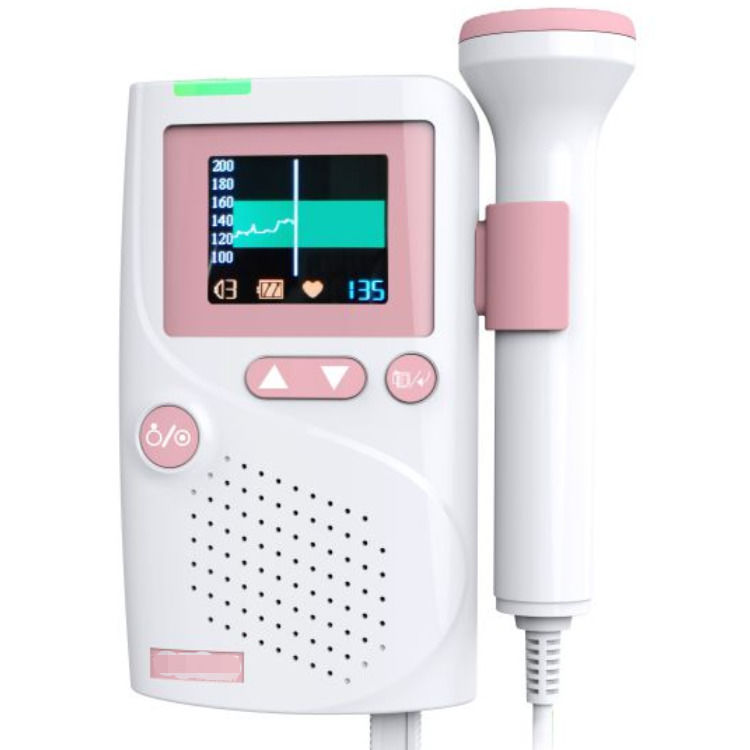 Waterdicht Medisch Ultrasone Hoogwaardig Geluid Cardiologie CE Ultrasone Baby Baby Draagbare Hartspiegel Fetale Doppler Hartslag