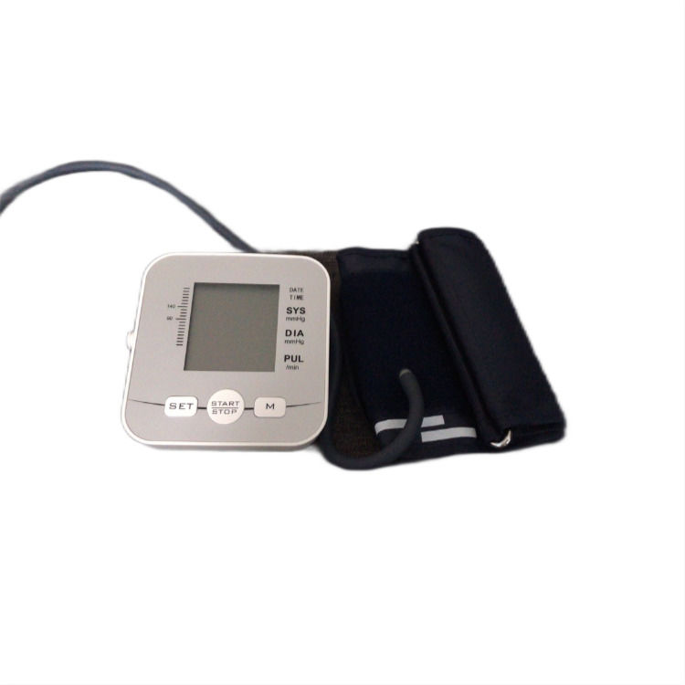 Elektronische metalen digitale display stemuitzending arm bloeddrukmeter