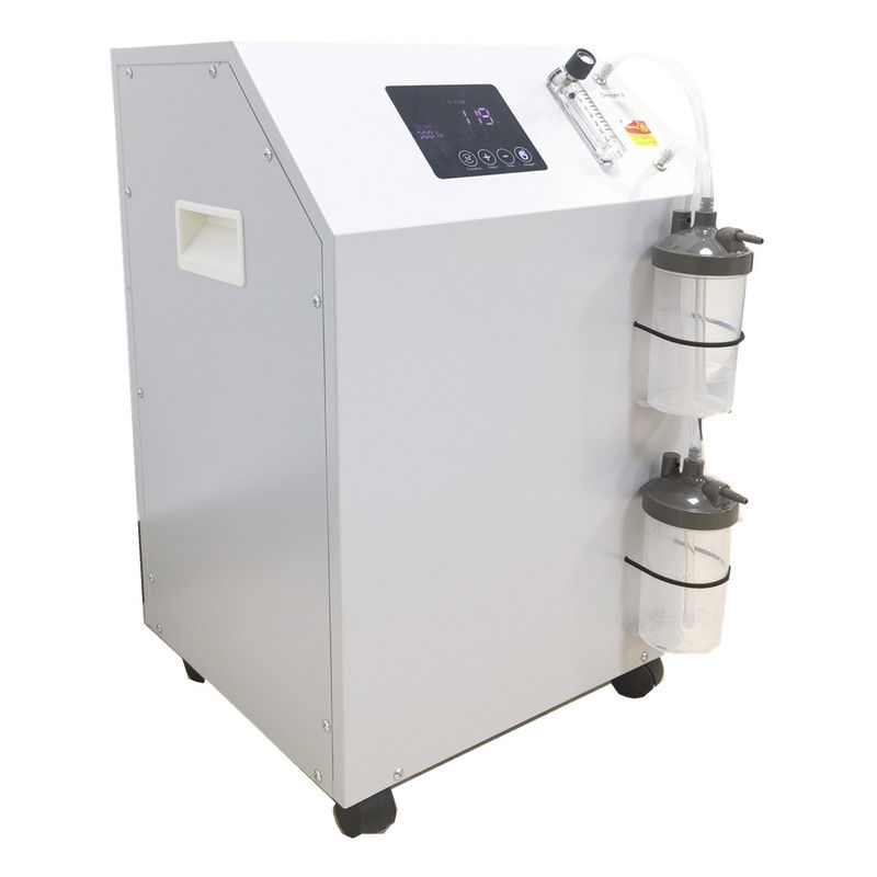 Hoogwaardige verneveling zuurstofconcentrator 10l Dubbele uitgang verneveling zuurstofconcentrator 10l Medische draagbare zuurstofconcentrator