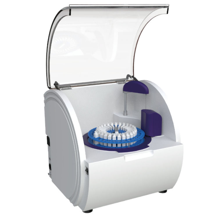 Kleinere afmetingen ziekenhuisanalysator benchtop mini volautomatische bloedchemie biochemische analyzer